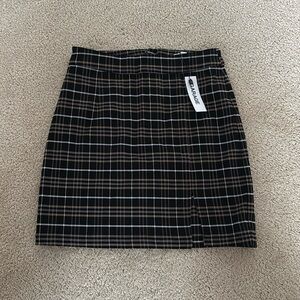 Garage Plaid Skirt